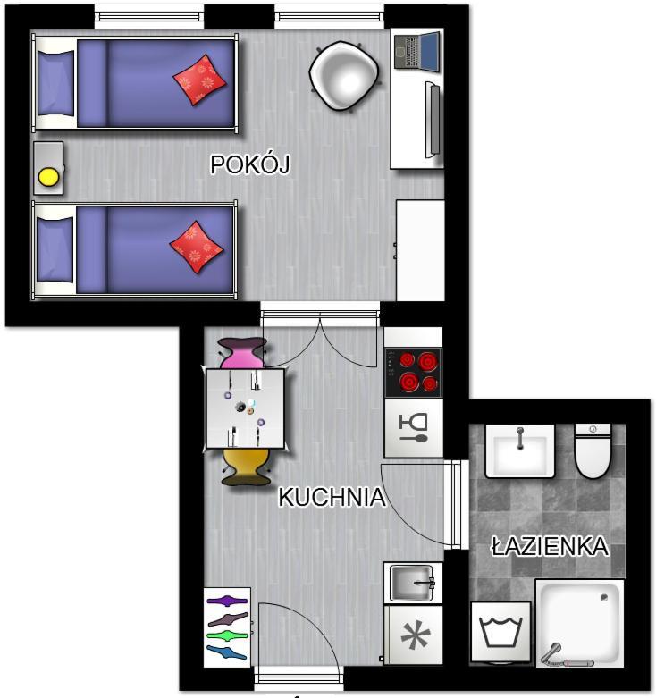 Apartament 100M Od Morza Sopot Esterno foto